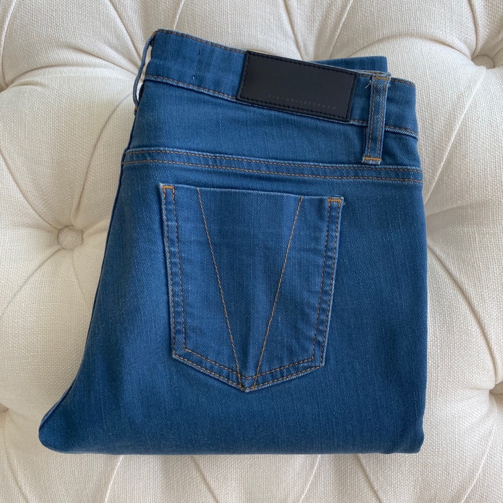 ♦️SOLD Victoria Beckham Jeans skinny blue jeans 26 - Picture 3 of 7